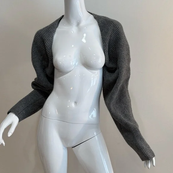 Frankie Shop Shrug Cardigan Bolero Sweater - Picture 9 of 12